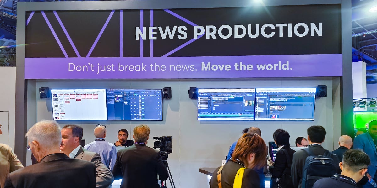NAB 2025のAvidブース