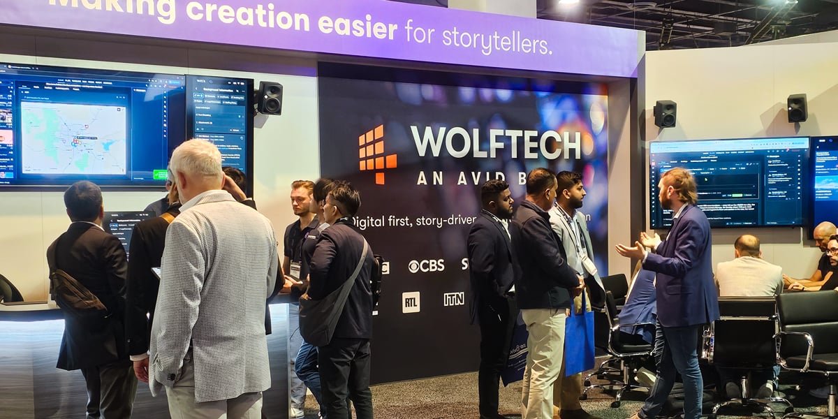 NAB 2025でWolftech Newsの特長を紹介