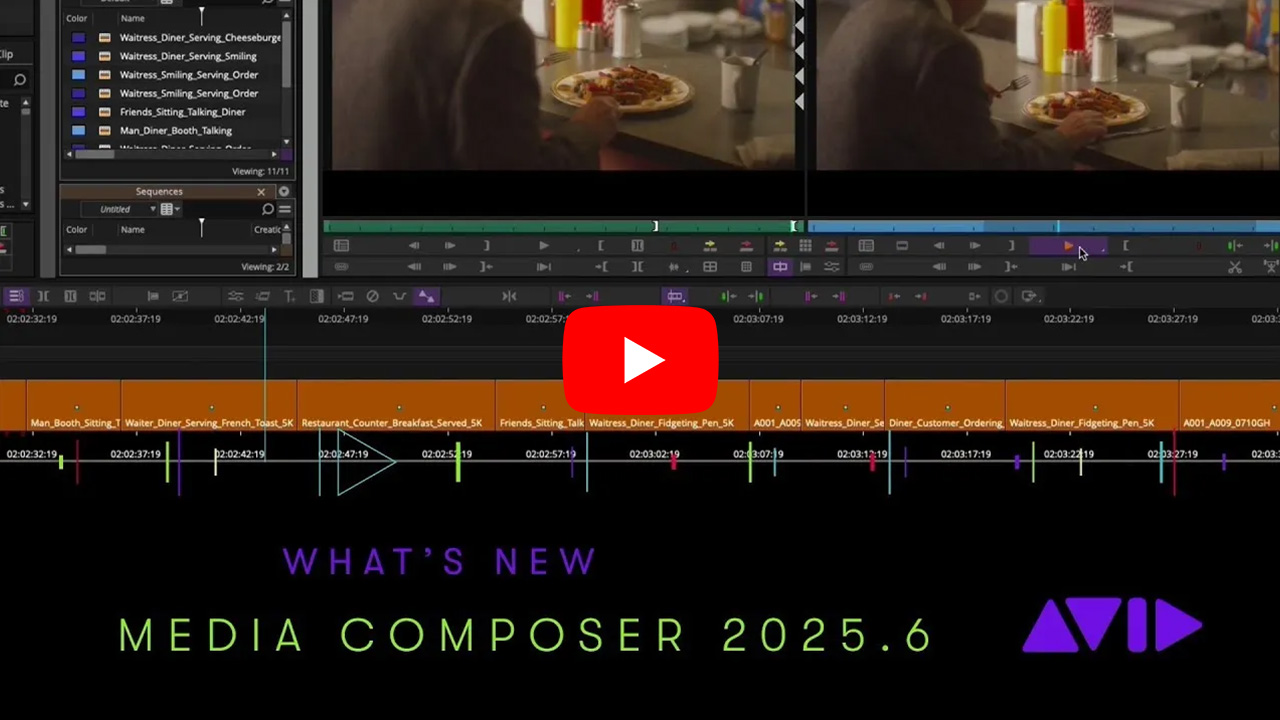 Media Composer 2025.6 新機能紹介