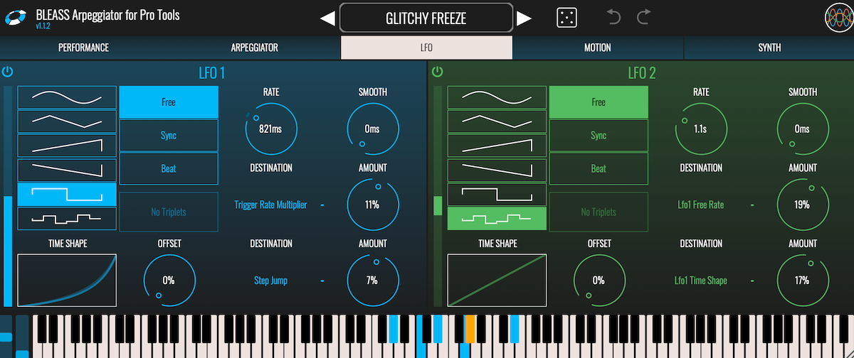 BLEASS Arpeggiator LFO