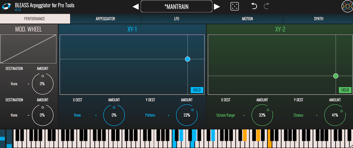 BLEASS Arpeggiator MIDI プラグイン