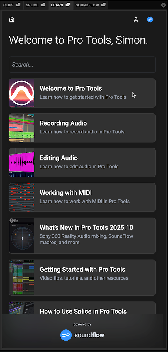 アプリ内のチュートリアル